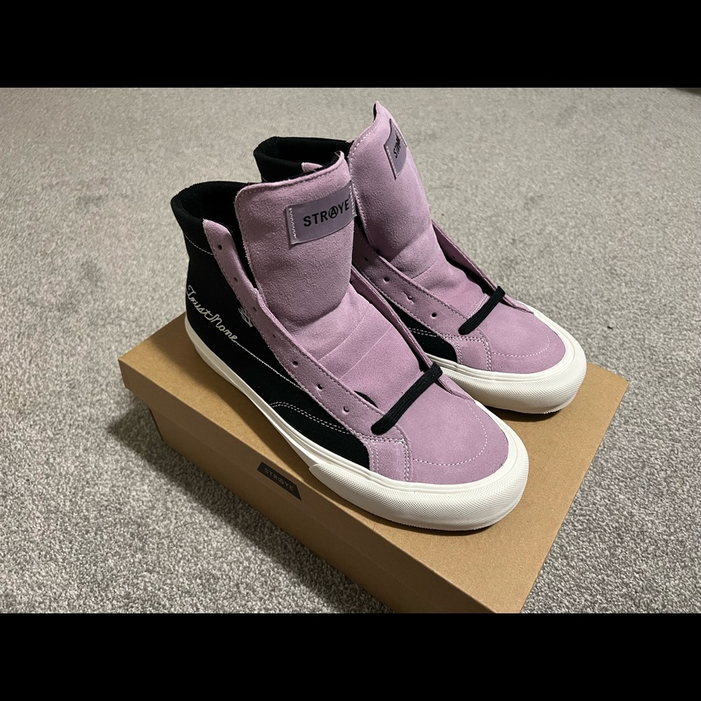 Straye Hiland Shoes - Lavender Black - Size 10.5 - NWB